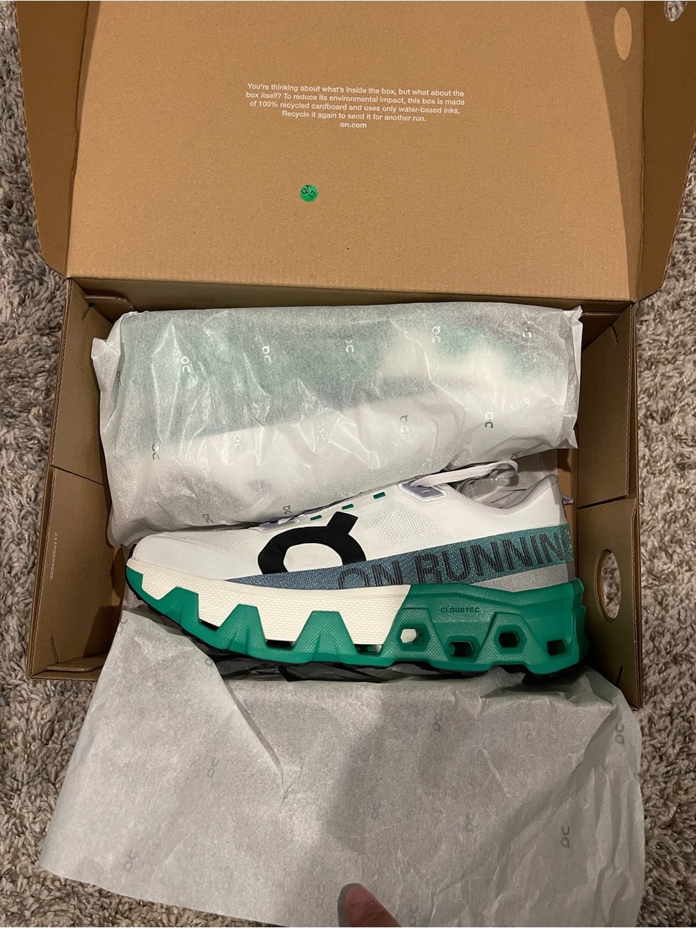 New on cloudmonster hyper shoes